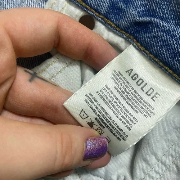 Agolde -  Mia Straight Jeans - Picture 9 of 15